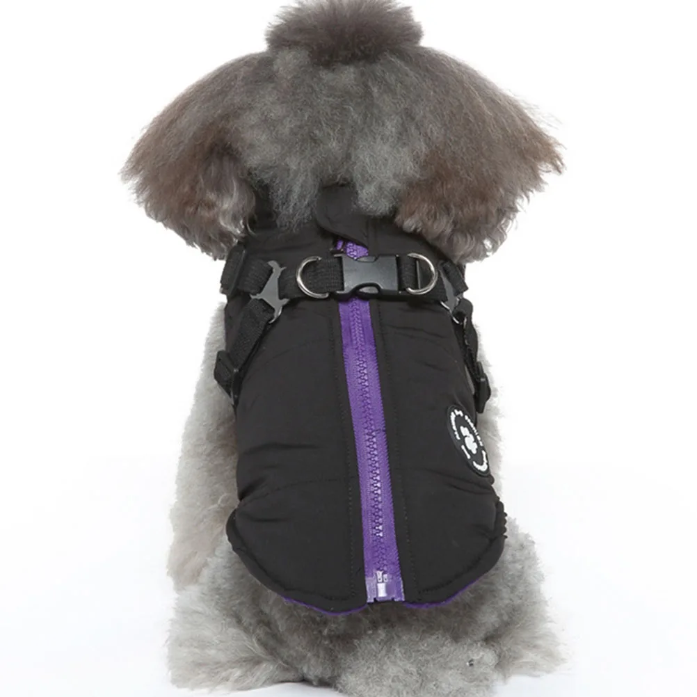 

Warm Stylish Puppy Coat Adorable Clothes Fashionable Dog Clothes Polyester Material Comfortable Breathable Winter Dog Jacket Pet