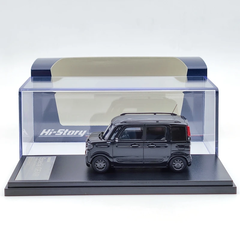 Hi Story 1:43 For Suzuki Spacia Gear Hybrid XZ Turbo 2019 HS237 Resin Model Car Limited Collection Auto Toys Gift