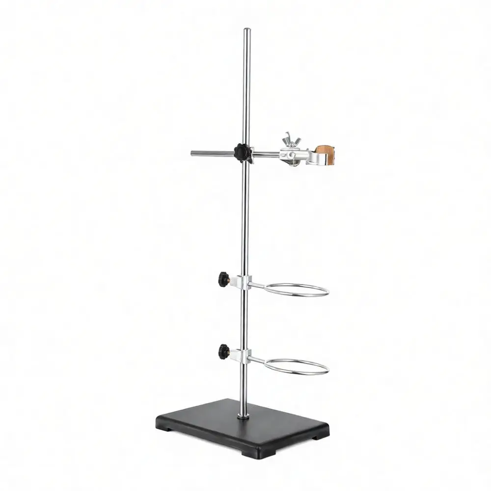 Laboratory Stand Base With Clamp Holder Chemistry Experiment Support Bench Tool Scientific Research Durable Iron Rack System