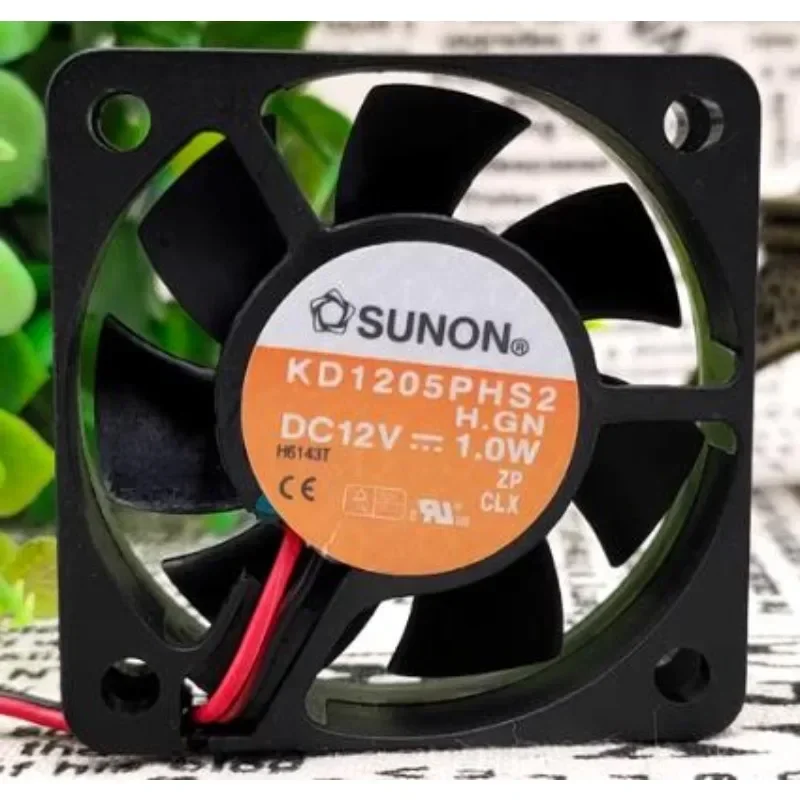 TAIJUN KD1205PHS2 5015 DC12V 1.7W 2선 5cm 무소음 냉각 팬 50*50*15mm용 새 CPU 팬 썸네일 3