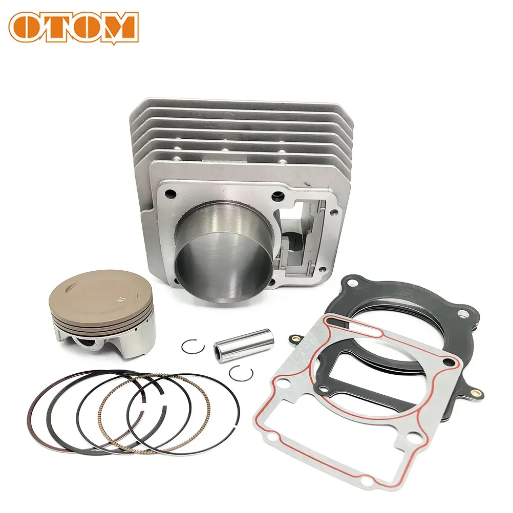 OTOM Motorcycle Air-Cooled Cylinder Set Piston Ring and Gasket Kits For ZONGSHEN ZS172FMM-3A CB250-F Engine 250CC Upgraded 300CC