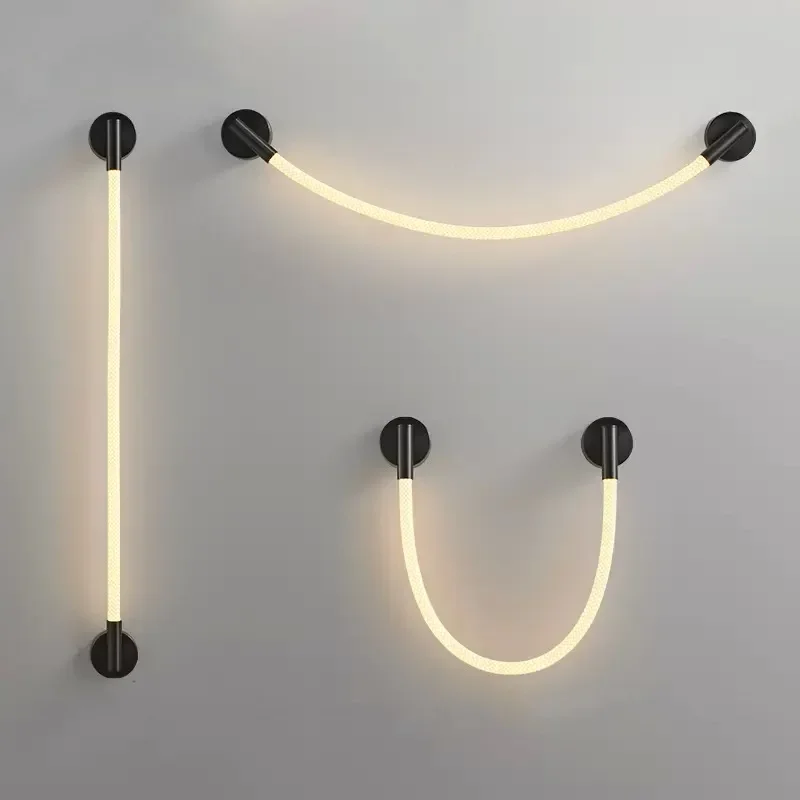 Imagem -01 - Luzes de Parede do Silicone do 3000k Branco Salão Preto Fundo da Tevê Quarto Sala de Jantar Dropshipping 110240v High-end Aço Inoxidável luzes de parede do silicone do 3000k branco salao preto fundo da teve quarto sala de jantar dropshipping 110240v high end aco inoxidavel 01