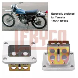 Motorcycle Engine Block Accessories for Yamaha DT125 RS125 DT175 DT180 DT200 DT 125 Motor Bike Reed Valve 2 Stroke Moped Scooter