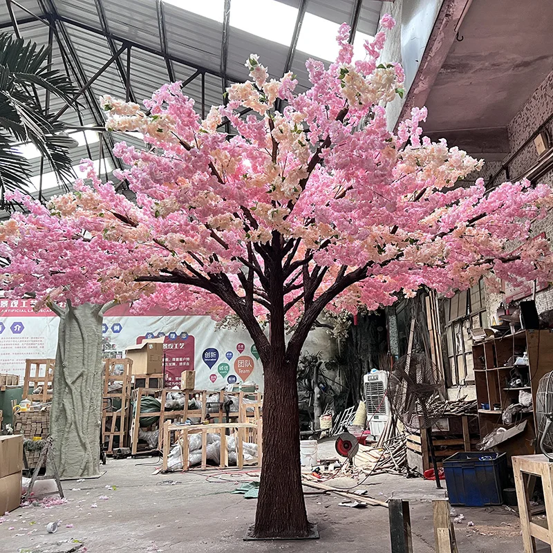 xx-Custom  Artificial Cherry Blossom Tree, Ultra Realistic & Easy to Install with Door-to-Door for Designer Commercial Decor*