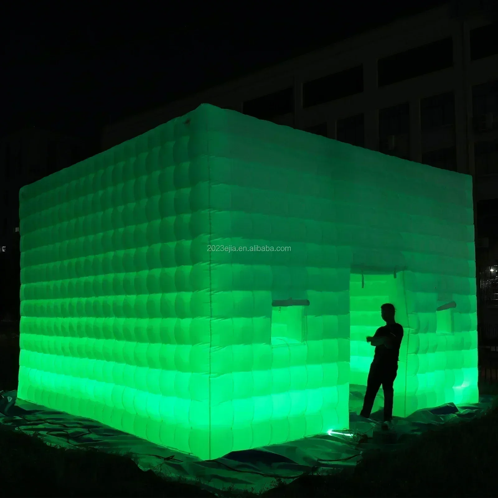 20Ft White Durable Flame Retardant Large Light Emitting Diode Inflatable Tent