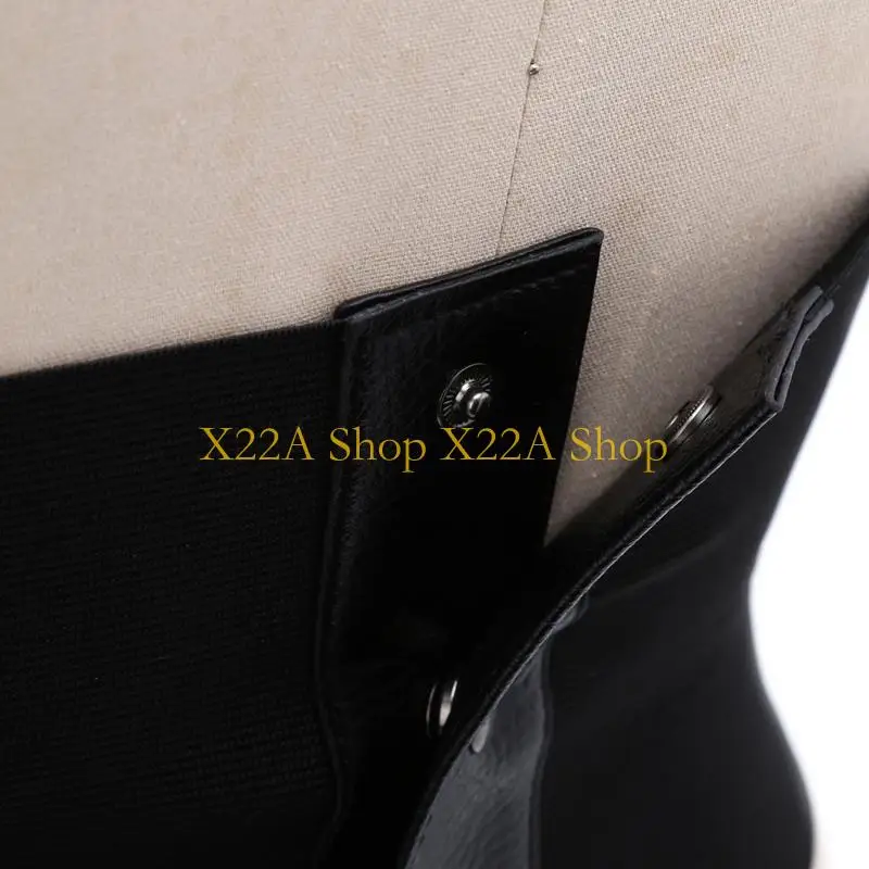 Уникальная ретро -леди талия формы корсет широко эластичный искусственный кожаный ремень растягивание пояс