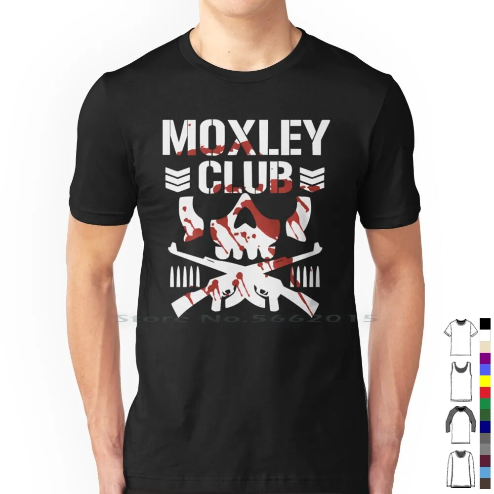 Moxley Club Design 1 T Shirt 100% Cotton Jon Moxley Dean Ambrose Njpw Wwf Retro Vintage Classic Rumble Tv Popular Kids Children