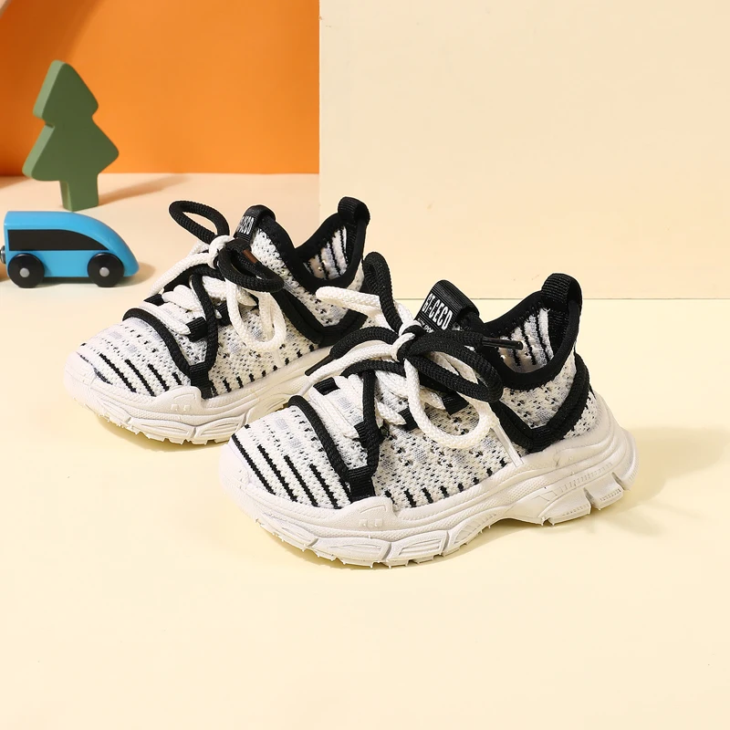 New Baby Shoes For Girls Mesh Breathable Kids Sport Shoes Soft Sole Tennis Light Weight Fashion Toddler Boys Sneakers 15-25