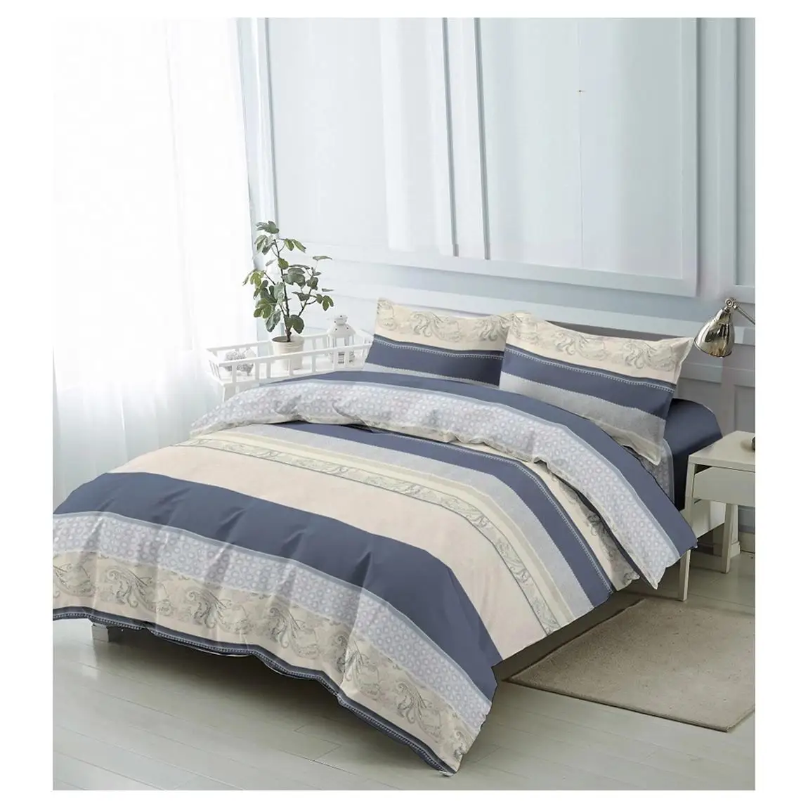 Juego Funda Nórdico PLUS HOME para Cama 90/135/150/180cm - 3 o 4 Piezas - 100% Microfibra