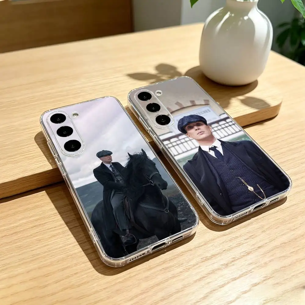P-Peaky Blinders Phone Case For Samsung Galaxy A91,80,73,72 ,71,53,52,32 ,31,22,21s,20,Transparent Case