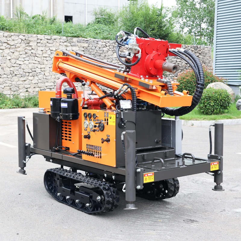 Customized Water Rig 200M Wheel Crawler Option Hydraulic Quick Hole Drilling System Water Well Drilling Rig Machine