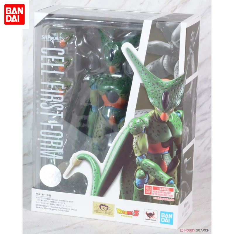 

Фигурка Bandai SHF Dragon Ball Cell (также известная как Суру), игрушка, подарок, коллекционный предмет, в наличии