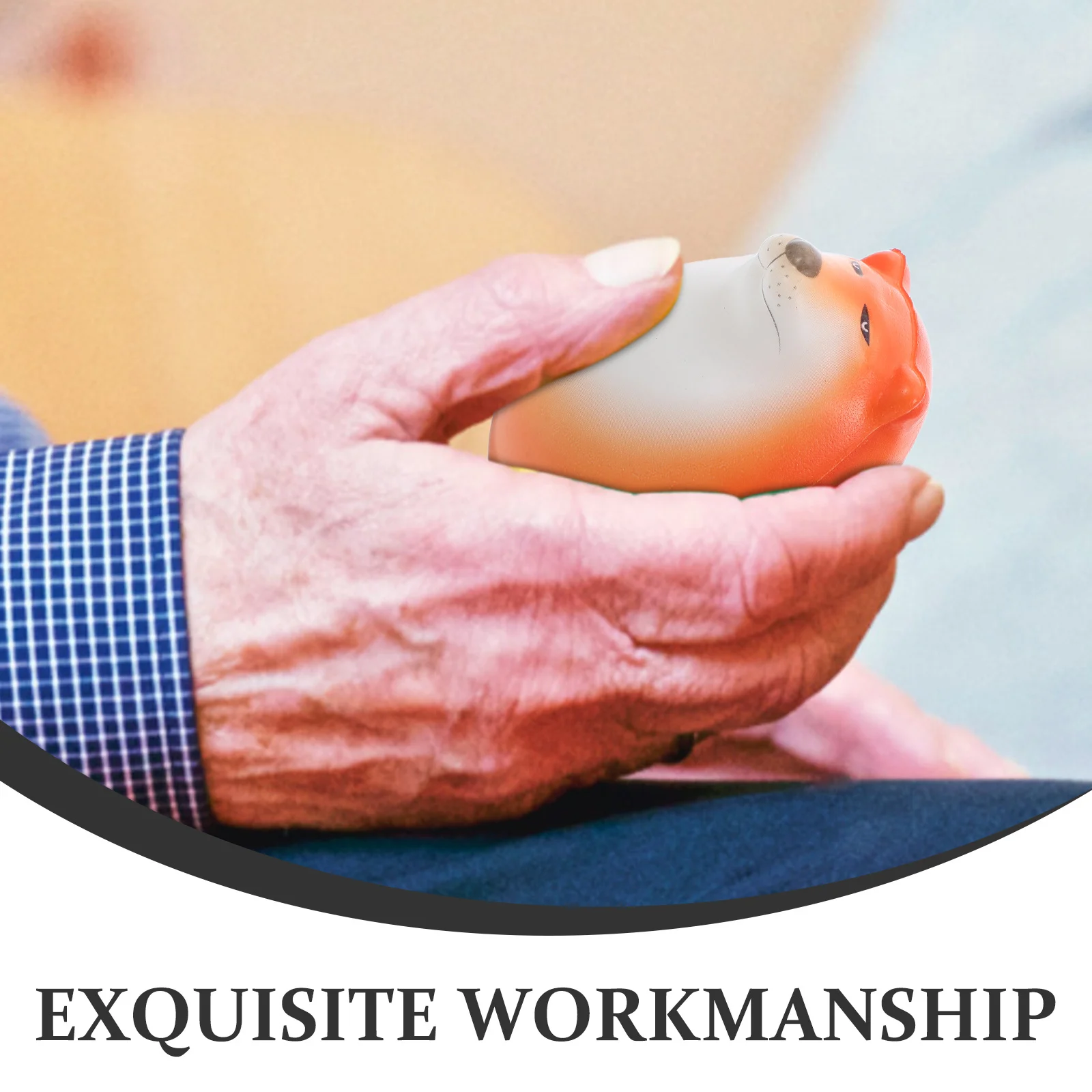 Cão mole ovo 10 pçs sensorial squeeze brinquedo lento subindo descompressão animal alívio do estresse crianças presente festa favor