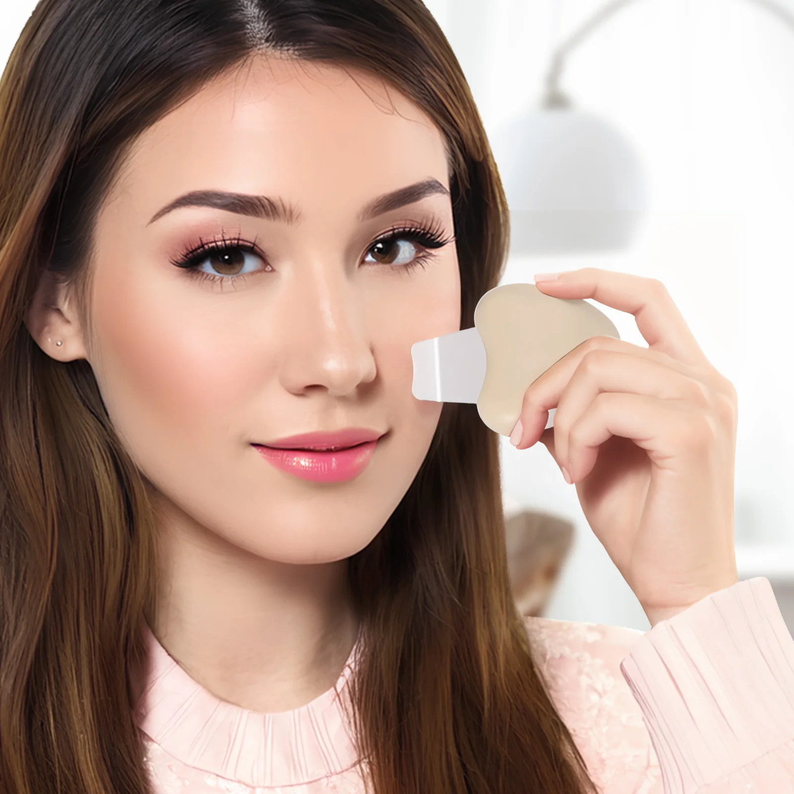 Épurateur de peau, grattoir pour le visage, spatule, nettoyeur de pores, nettoyage en profondeur, extracteur de sébum, outil pour le visage