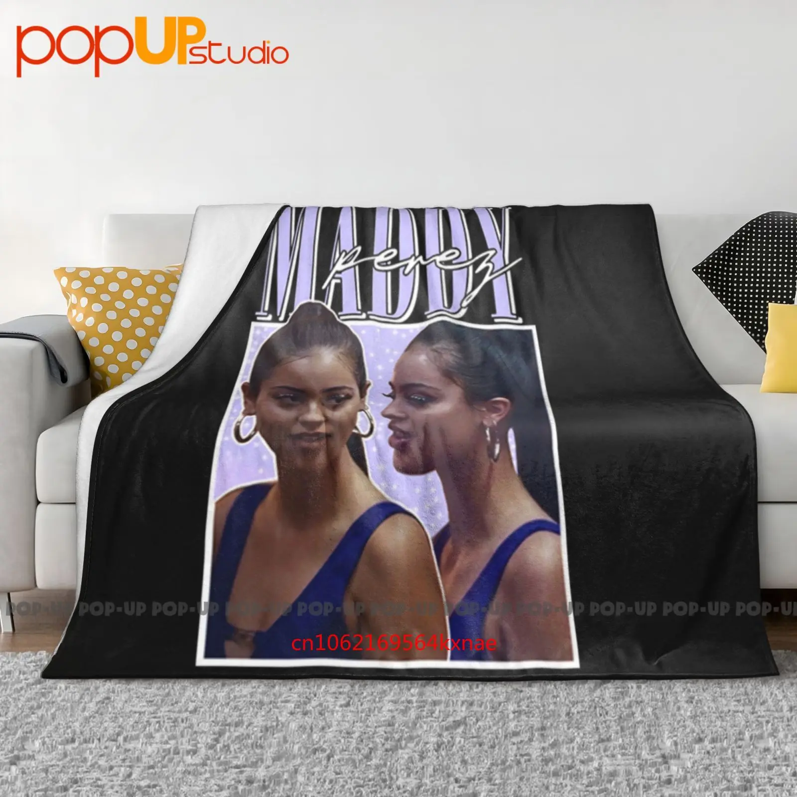 Maddy Perez d'Euphoria 90'S couverture ultra douce couette hiver housse de canapé housses de lit
