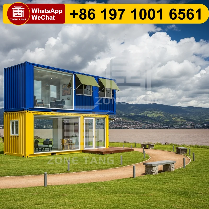 

Flat Pack Home Mobile Home Safe Labor Camp Economic Prefab Shipping Container Homes Tiny Homes Fast Installation Steel Structure