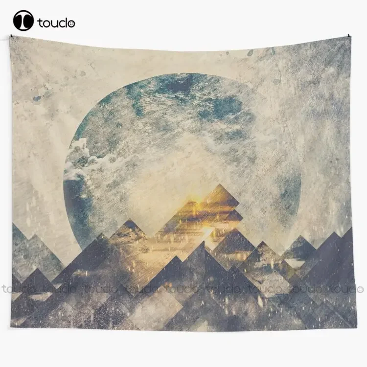 One Mountain At A Time Tapestry Floral Tapestry Tapestry Wall Hanging For Living Room Bedroom Dorm Room Home Decor Wall Covering
