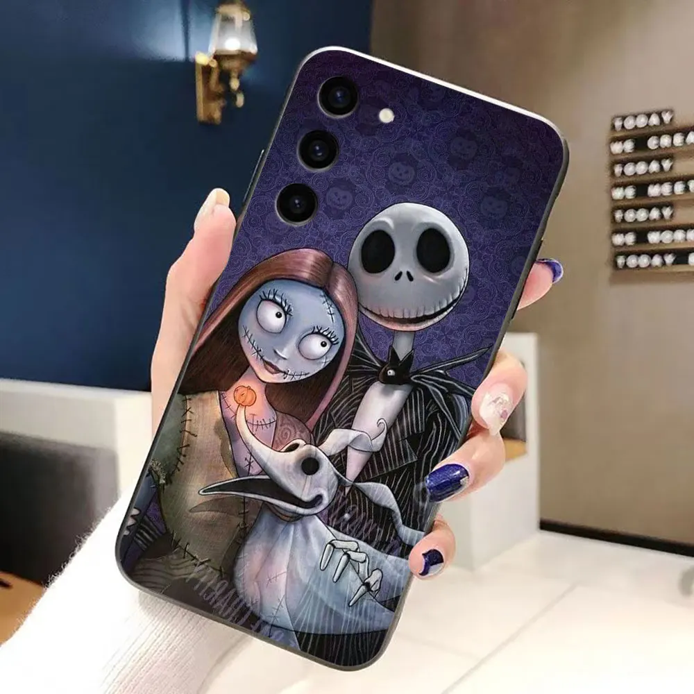 

Anime The Nightmare Before Christmas Cover Phone Case For Samsung S25 S24 S23 S22 S21 S20 FE A10 S9 S11 S30 PLUS ULTRA EDGE Case