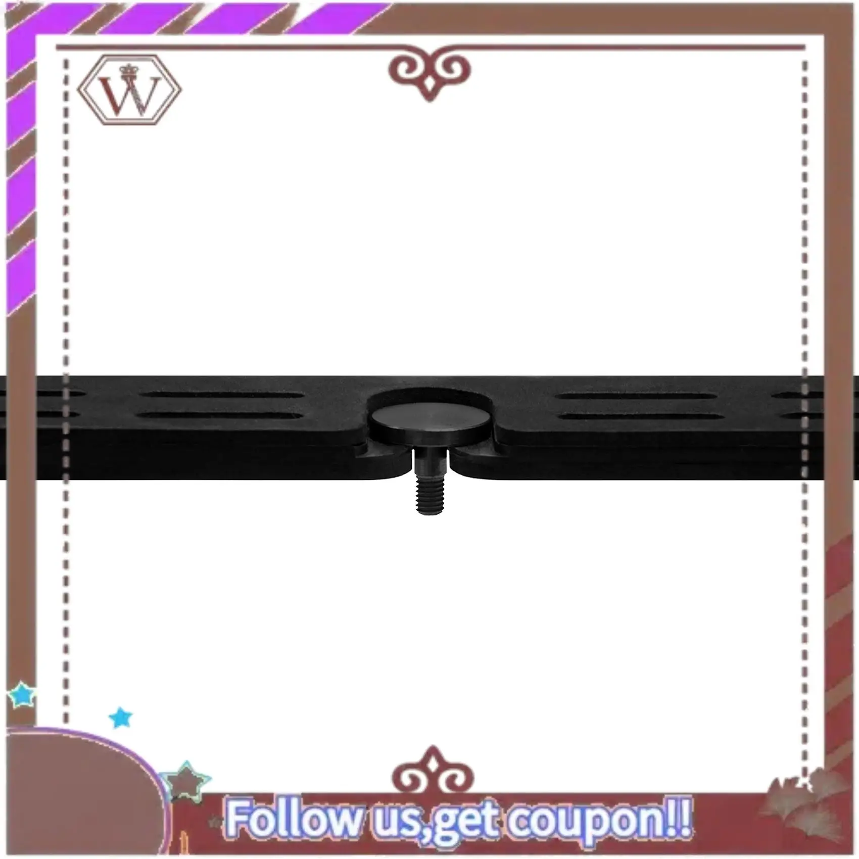 ABBG-حامل تثبيت على الحائط من سبائك الألومنيوم لشريط الصوت Sonos Arc باللون الأسود