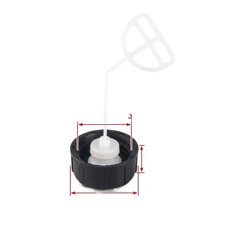 для газонокосилки, триммера для живой изгороди и дрели заземления, двухтактная G26 [грубая резьба] - аксессуары для крышки топливного бака с 3-кольцевой резьбой