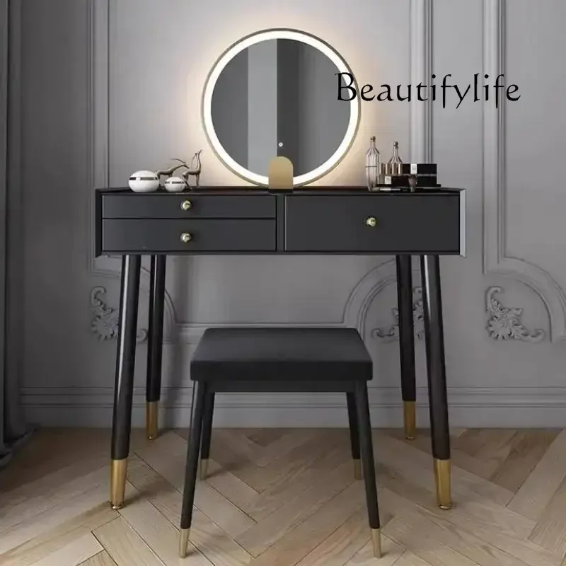 

Makeup Drawers Dressing Table Small Apartment Light Luxury Dressing Table Storage Hotel Women Coiffeuse De Chambre Furniture