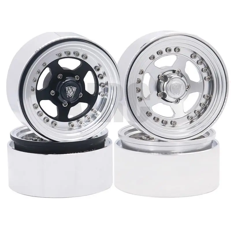 

Model Car Metal Alloy 1.9 Inch Beadlock Wheel Rims Hubs For Trx4 Axial Scx10 Cc01 D90 RGT 1/10 Rc Crawler Car Truck Parts