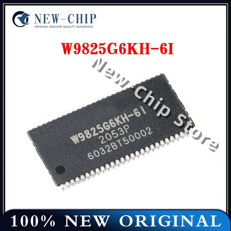 

5PCS-100PCS/LOT W9825G6KH-6I TSOPII-54 256M-bits SDRAM chip New Original