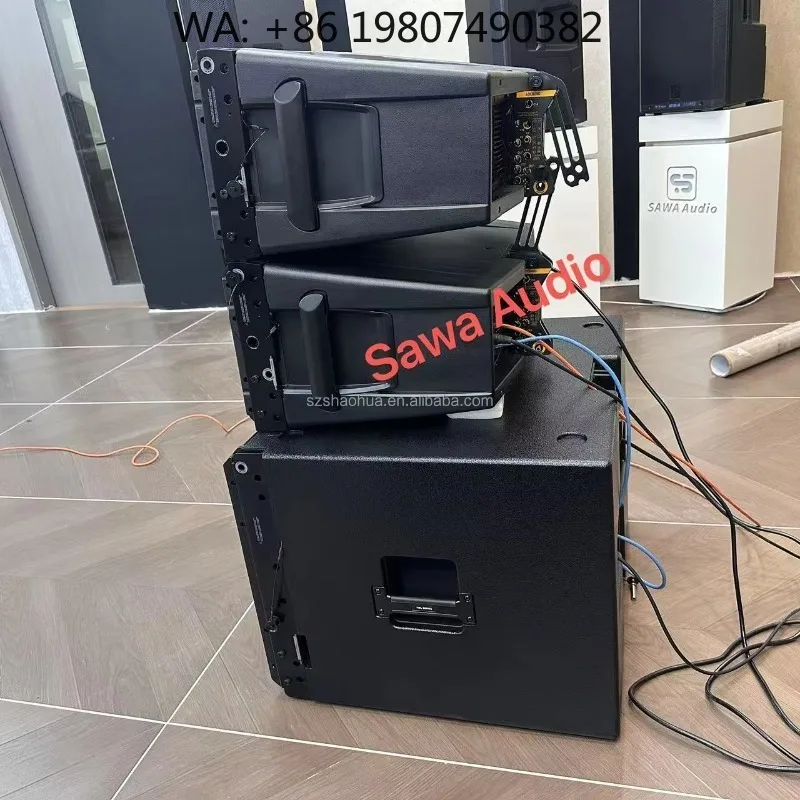 Double 8 Inch Active Passive Line Array Speaker Powered Sound System Professional Audio for Stage Show