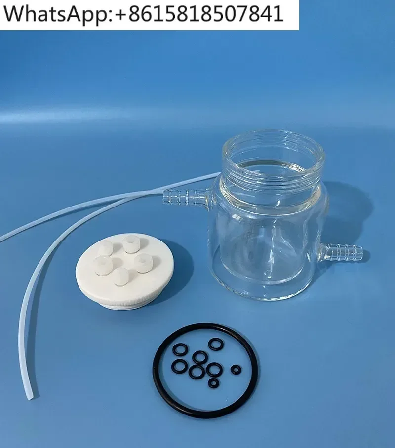 C003-S water bath temperature-controlled double-layer five-port sealed electrolytic cell double-layer water bath