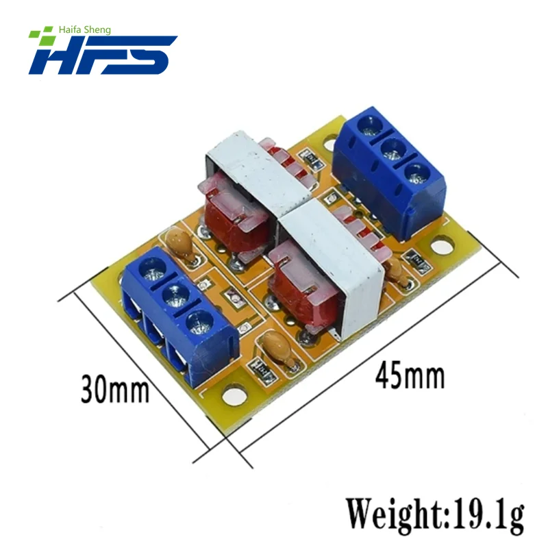 XH-M372 Stereo /Audio Isolator Vehicle Common Ground Suppression Interference Noise Isolation Module Transformer Coupler