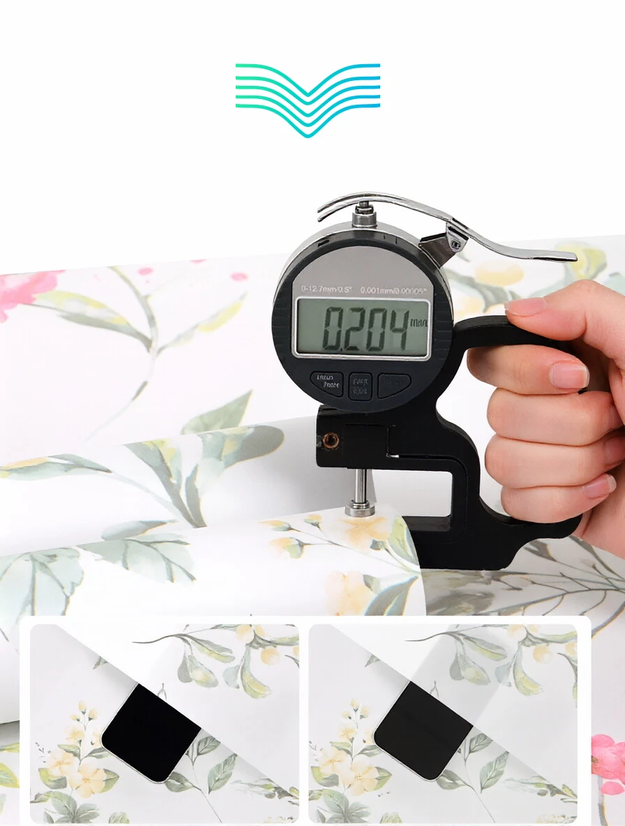 Botanical Floral Self Adhesive Wall Paper Fireproof High Temperature Resistant Oil Proof Kitchen Wall Sticker for Stove Range