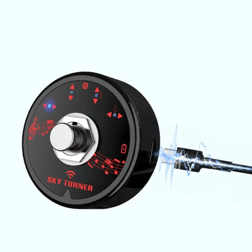 

Педаль для поворота страниц St-1, беспроводная, для планшетов, с приложением, ступенчатая работа на гитаре, Bluetooth