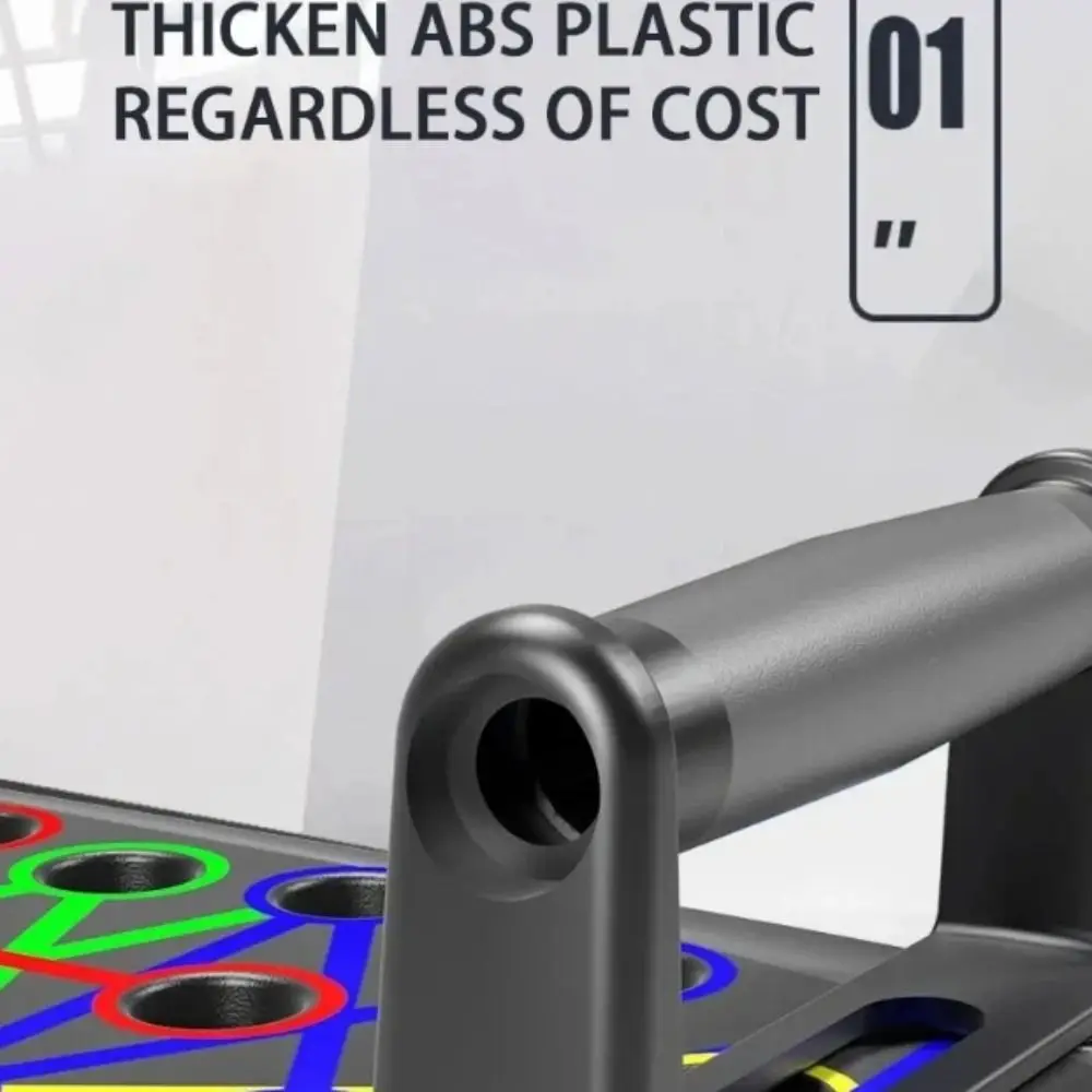 

Доска для отжиманий 22/28 в 1, многофункциональное складное домашнее оборудование для тренировок с натяжной веревкой, регулируемая перекладина для отжиманий