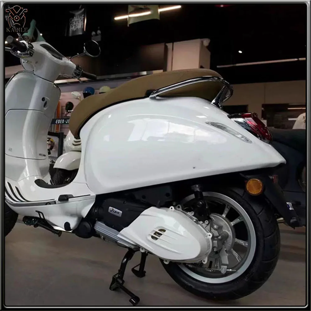 Motorcycle ABS Transmission Case Box Gearbox Protector Cover Accessories for VESPA SPRINT PRIMAVERA 50 150 125 2019 - 2024