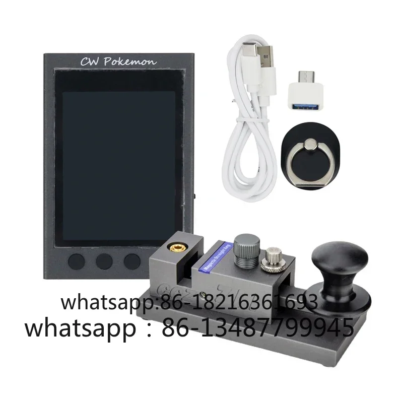 

CCZ 711, ключ CW второго поколения, магнитный прямой ключ PRO CW Trainer, экран 2,8 дюйма для любительского радиолюбителя