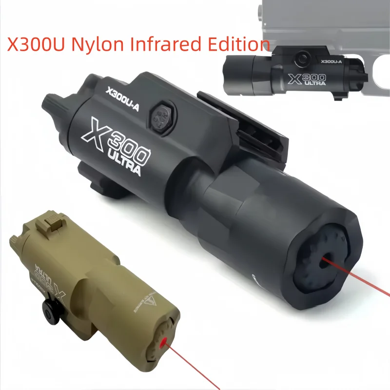 

New X300U Nylon Infrared Edition with Laser Glock G17 Toy Gun Accessories 20MM Rail Universal