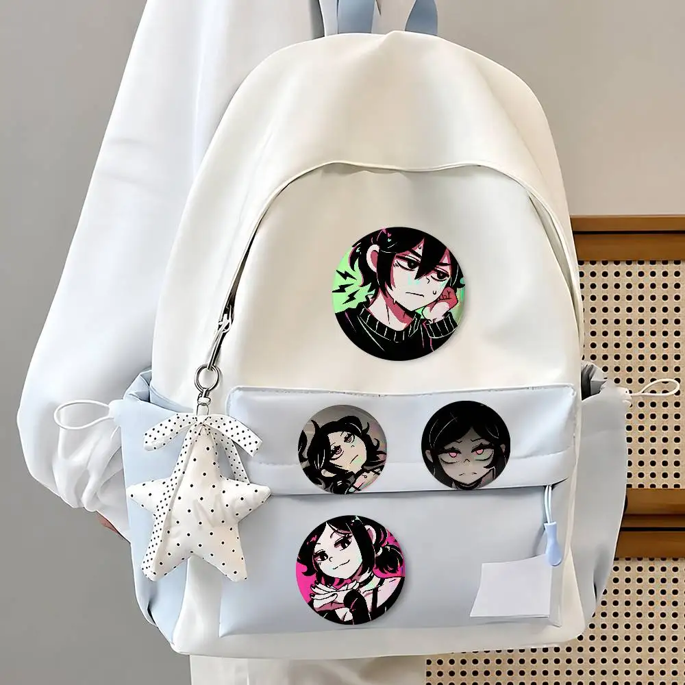 A-Thes- Coffins- Of Ans-dy Ans-d Les-yles-ys Round Button Badge Pin Set  Game Music Cool Fashion Brooch For Backpack Clothes Hat