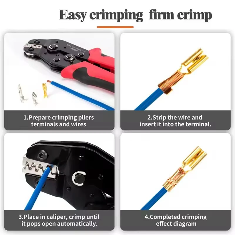 Ratcheting Crimping…