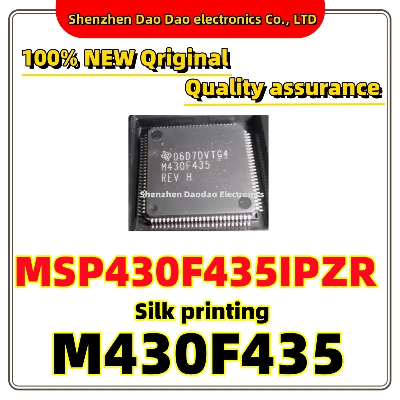 MSP430F435IPZR M430F435 LQFP-100 16-bit microcontroller chip IC new original