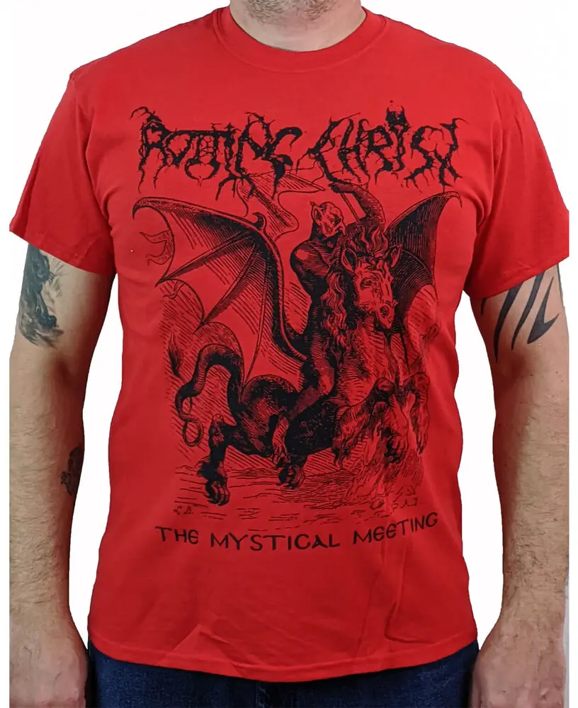 

ROTTING CHRIST (The Mystical Meeting) Men's T-Shirt Unisex T-shirts for Men Women Summer vintage