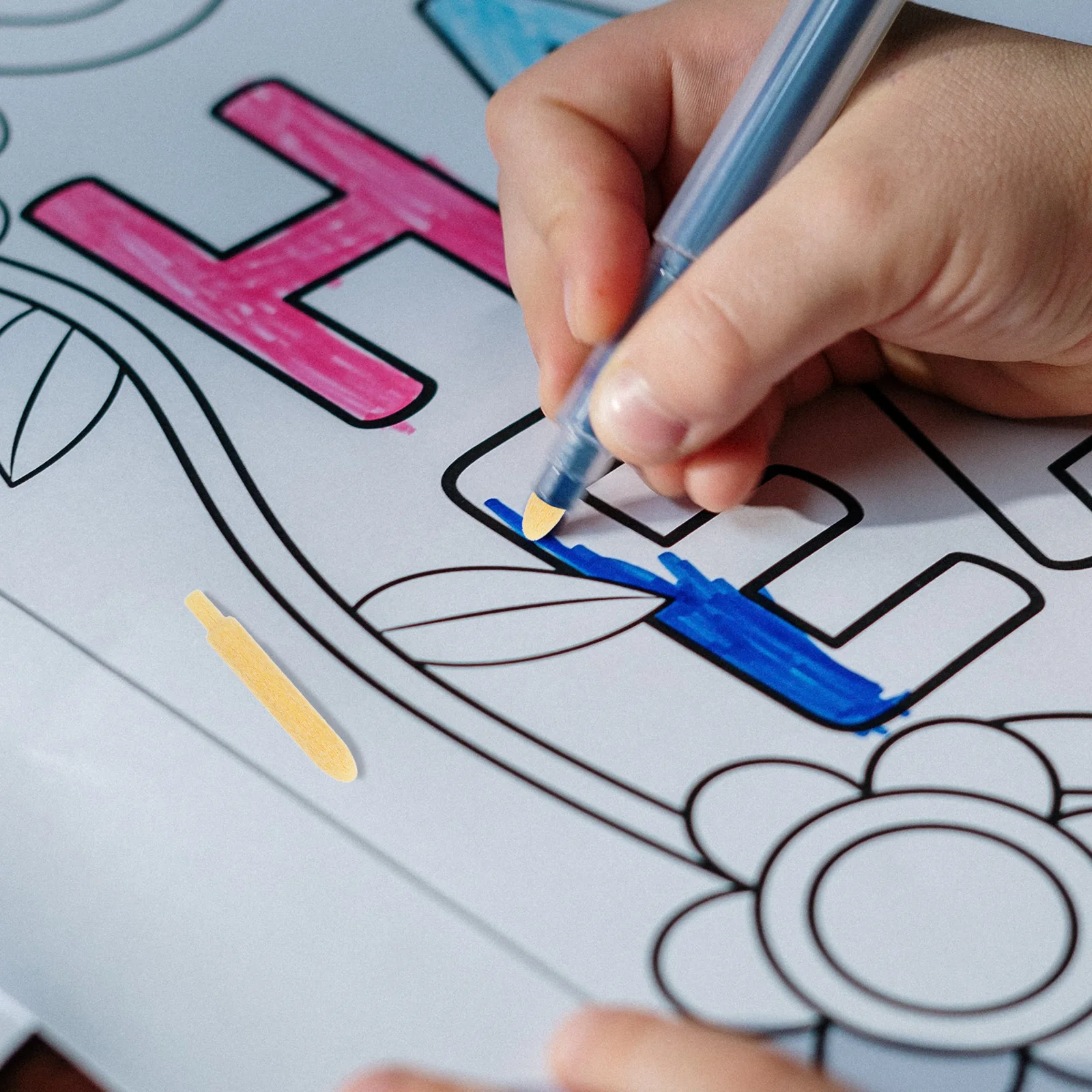 

20pcs Replacement Nibs For Paint Pens Acrylic Marker Tips Smooth Writing Art Supplies Office School Home Use