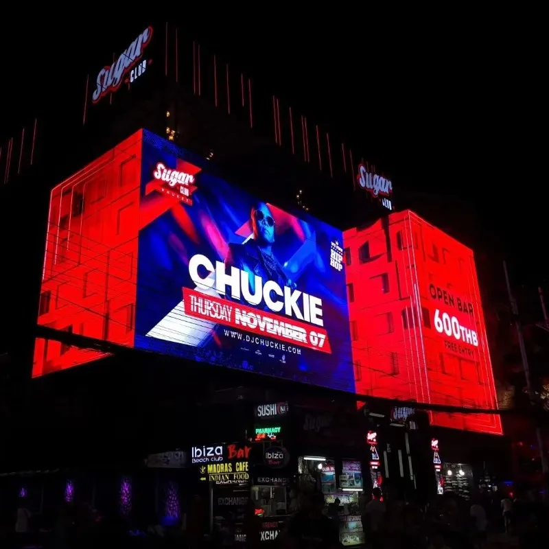 Outdoor fixed LED display waterproof Led billboard P2 P3 P4 P5 P6 P8 P10 strong brightness custom rectangular panel