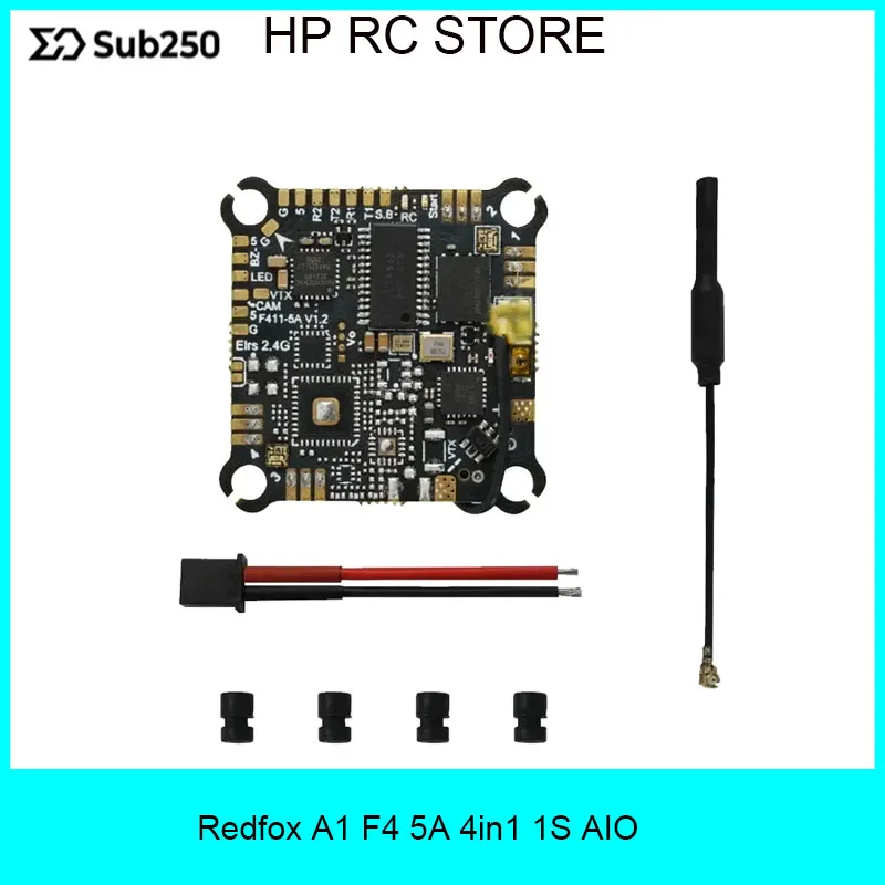 

Новый высокопроизводительный полетный контроллер Redfox A1 F4 5A 4-в-1 1S AIO (вес менее 250 г) с поддержкой ELRS 2.4G и кабелем A30 для Whoopfly16/Nanofly16 и 20