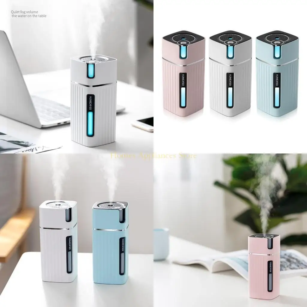 

D0AB MINI USB AIR Увлажнитель с красочным ночным светом (300 мл) для автомобильного путешествия домой