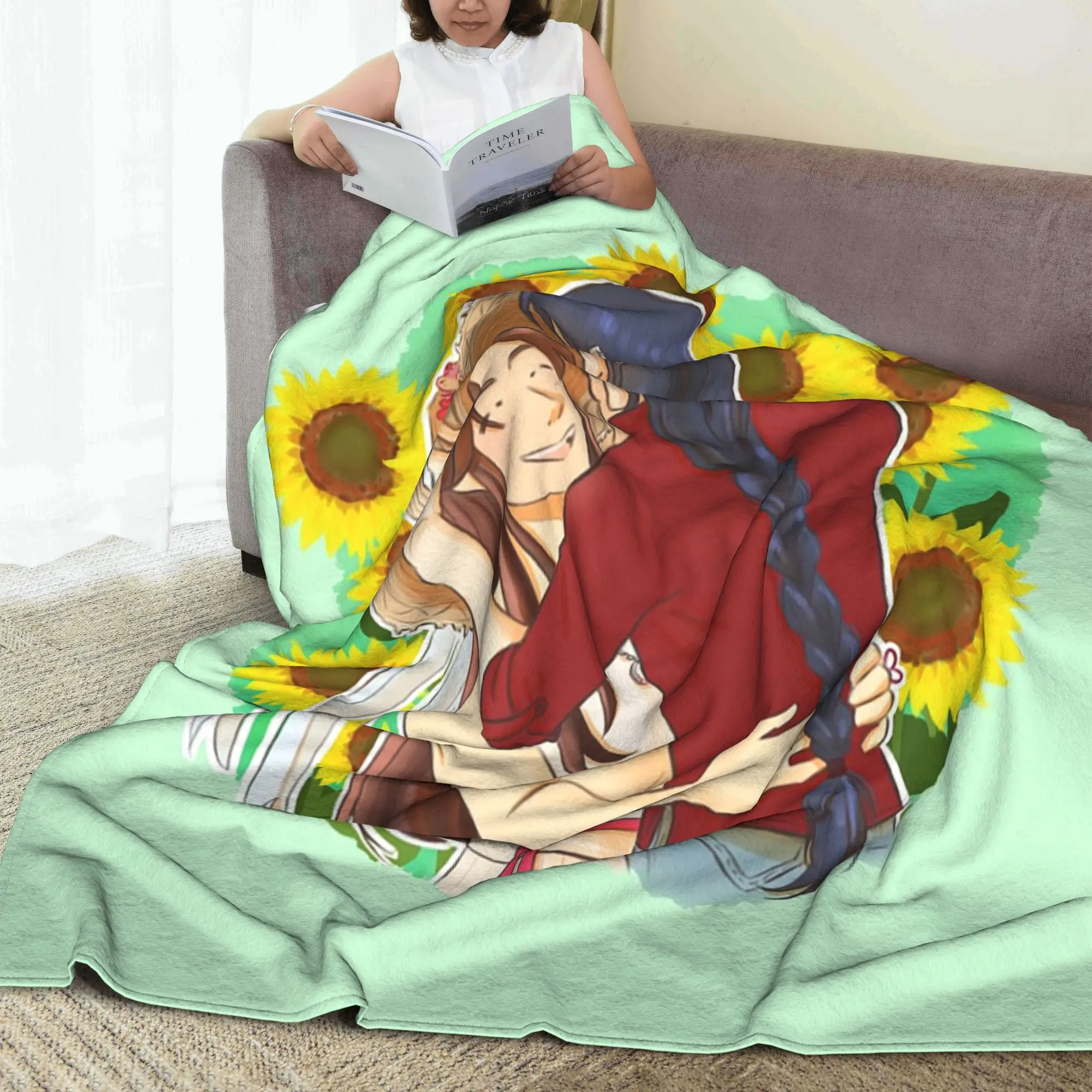 

Summer Blankets Super Soft Flannel Sofa Throw Blanket for Couch Bedding Outdoor Throws Bedspread Quilt