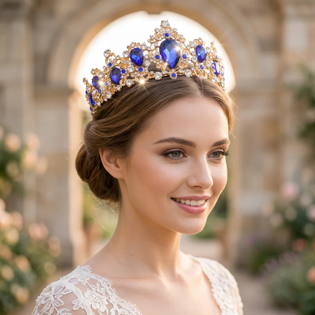 Women Accessories Jewelry - Kroon Kristal Strass Tiara Hoofdband Comfort