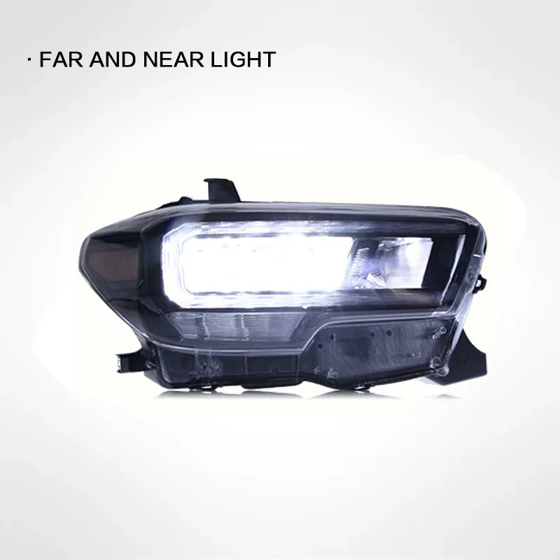 

Car LED Headlight Light Assemblies For Toyota Tacoma 2015-UP Auto Fog DRL Brake Turn Signal Lamp Plug and Play