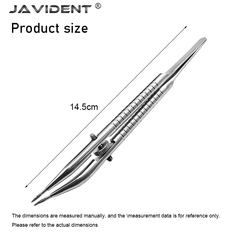 Dental Zirconia Polishing Forceps Crown Holding Forceps Stainless Steel Material Dental Technician Porcelain Glaze Instrument