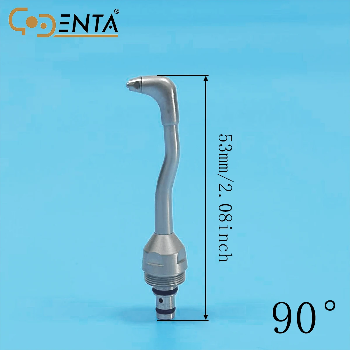 

DENTA Dental Handpiece Set for NSK Prophy-Mate Neo Clinic - 90° & 120° Angles, Intraoral Air Polishing System Compatible, Ergono