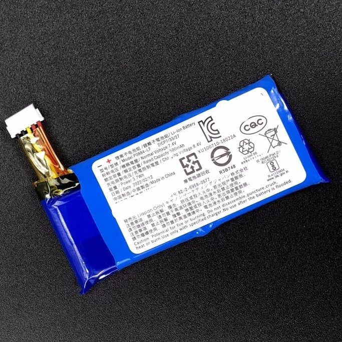 New P0884-LF 7.4V 500mAh For Canon PV123 Mobile Photo Printer Battery 2ICP7/33/27